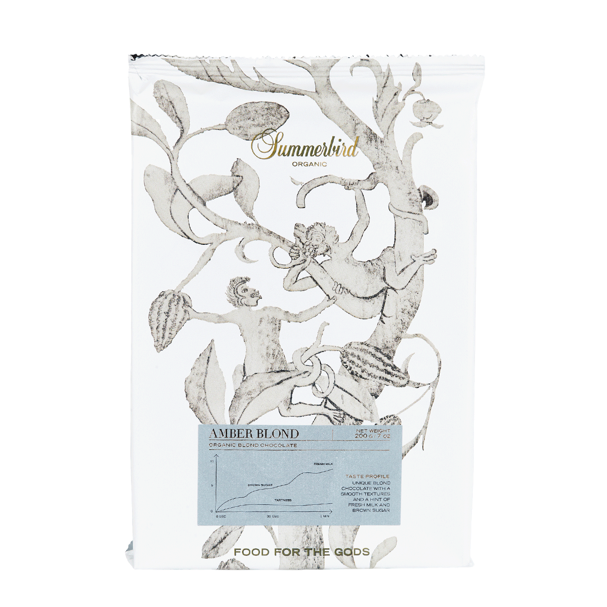 Summerbird Amber Blonde Bio-Tafelschokolade 200g 