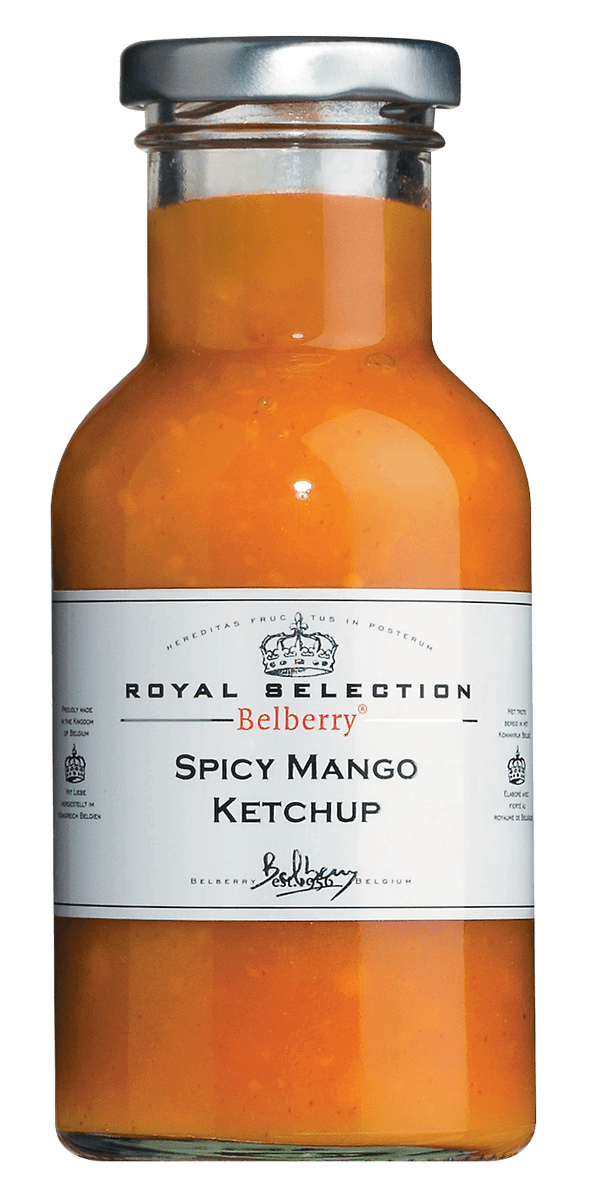 Belberry würziger Mango Ketchup 250ml Belberry würziger Mango Ketchup 250ml