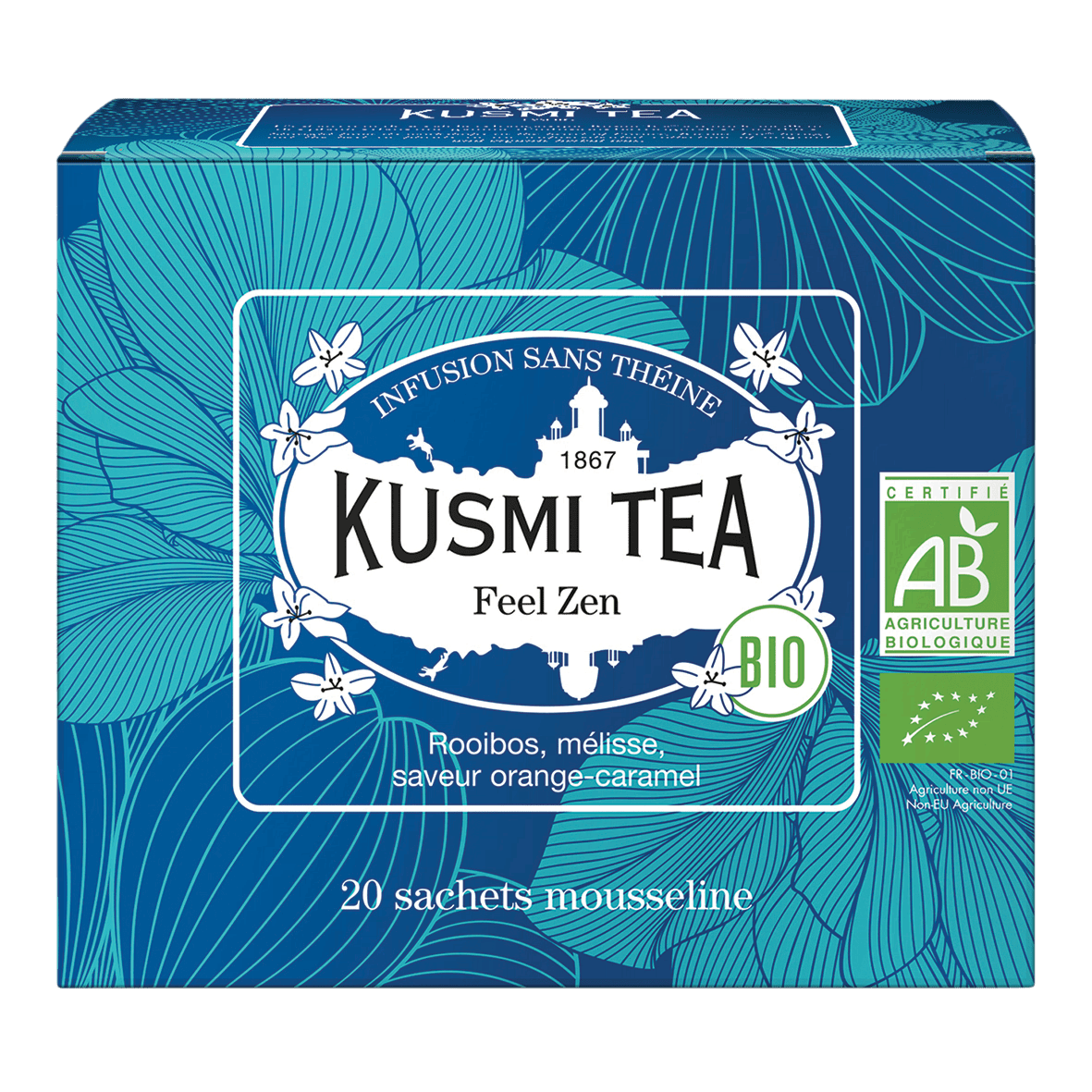 KUSMI Tea Feel Zen Bio Tee Beutel 20 Stück