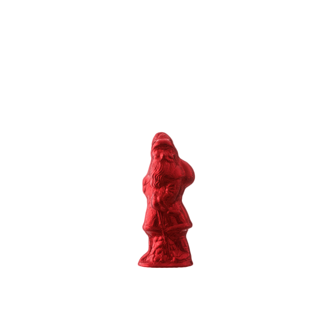 Weihnachtsmann Vollmilchschokolade Rot 7cm 12g