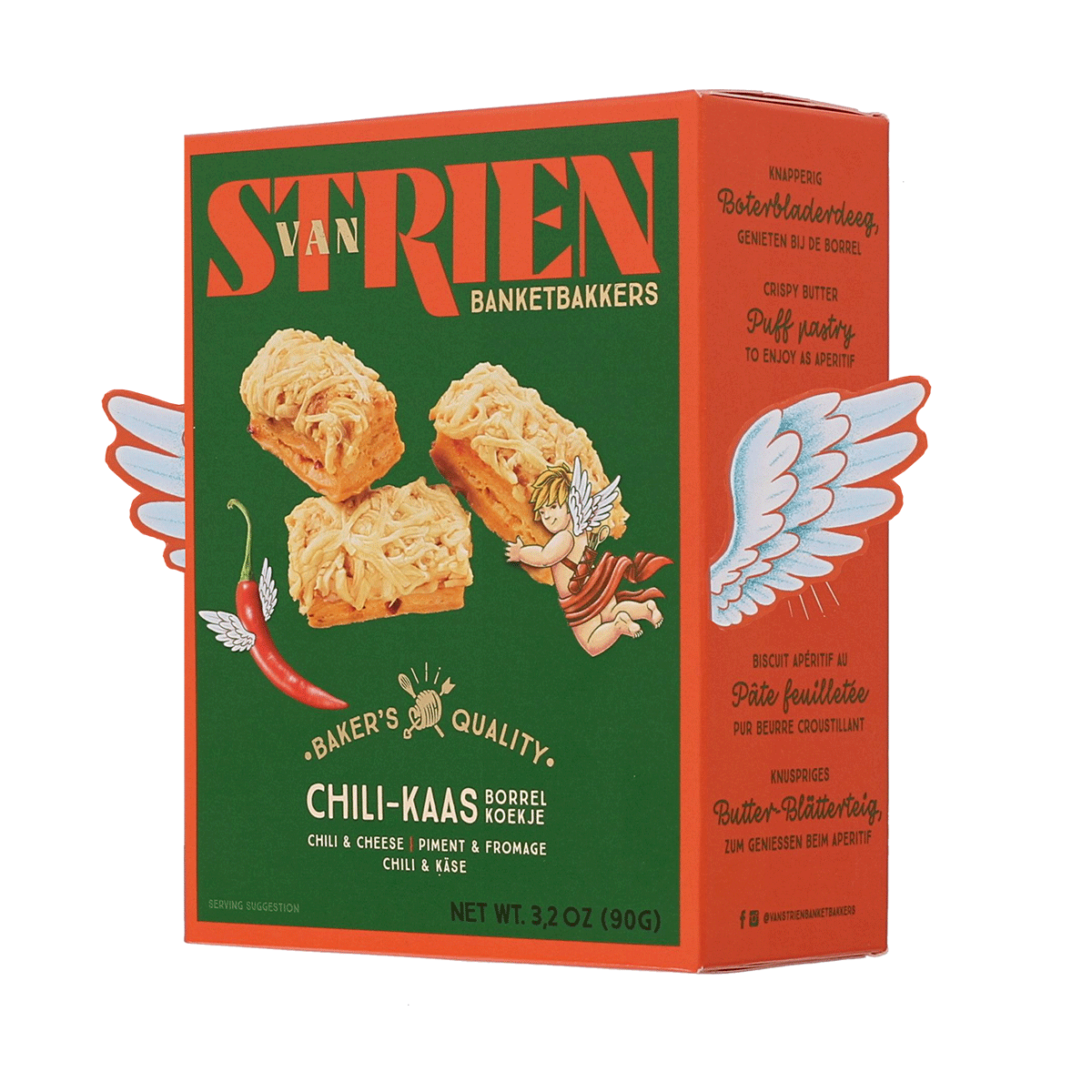 van Strien Käsecracker mit Chili 90g