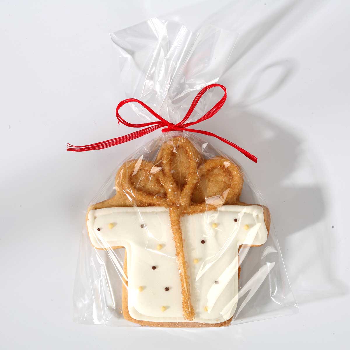 Oschätzchen Keks Geschenk Gold 8,5 x7,5 cm 