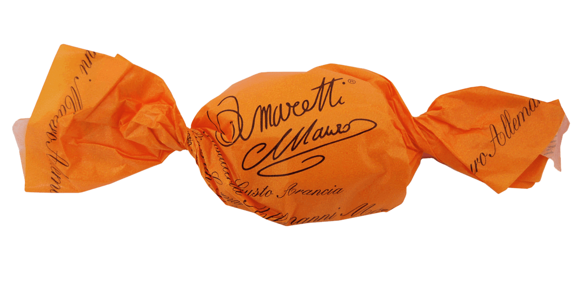Amaretti Mauro Orange Display 25 Stck