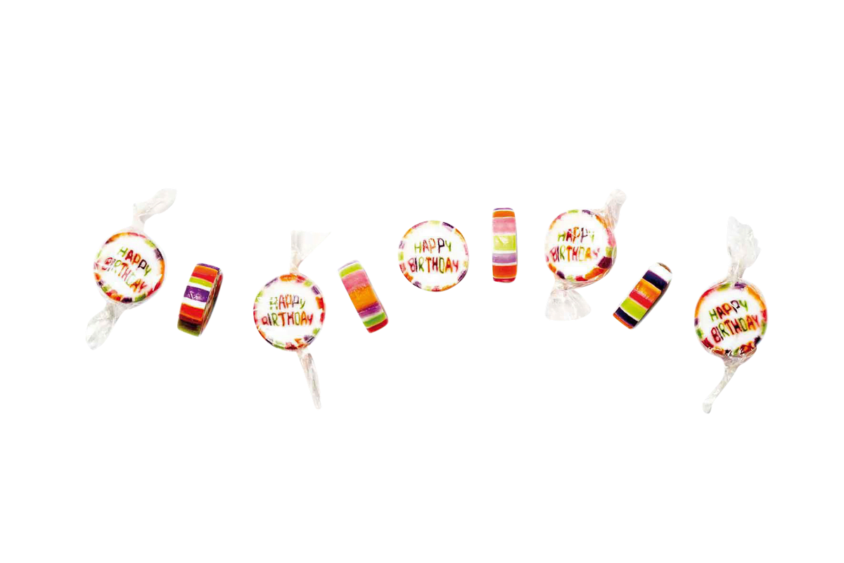 Oschätzchen Bonbons Happy Birthday Spitztüte 80g Oschätzchen Bonbons Happy Birthday Spitztüte 80g