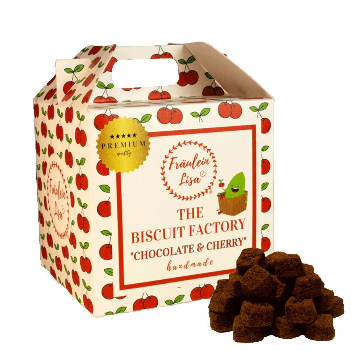 Fräulein Lisa Soft Cookies mit Schokolade und Kirsche 180g