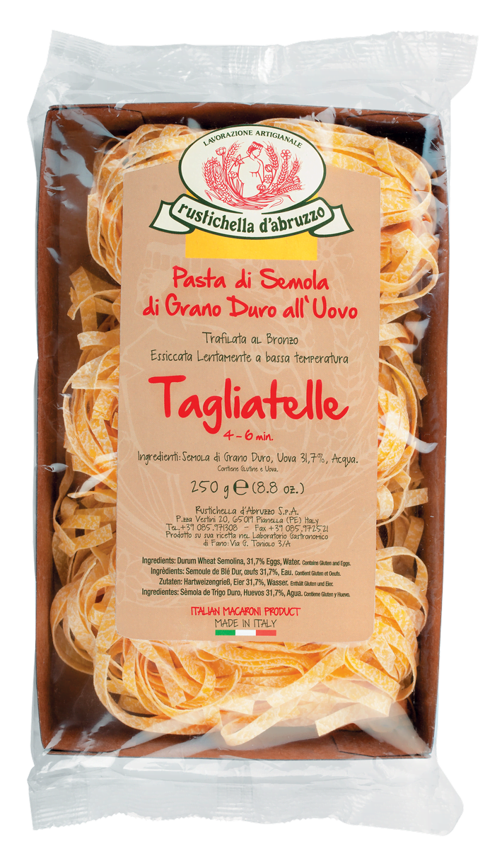 Rustichella Tagliatelle mit Ei 250g