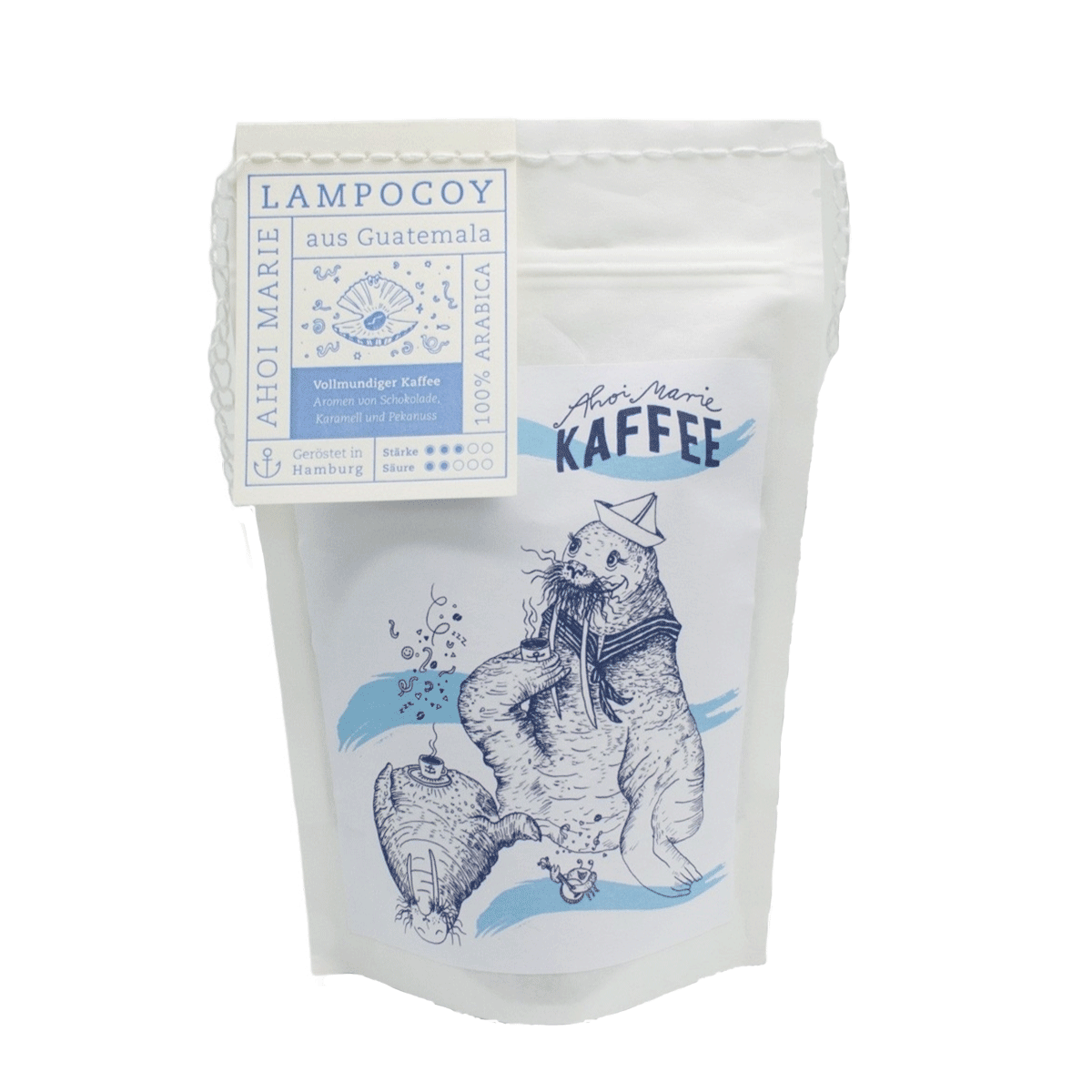 Ahoi Marie Kaffee Guatemala Lampocoy gemahlen 250g 