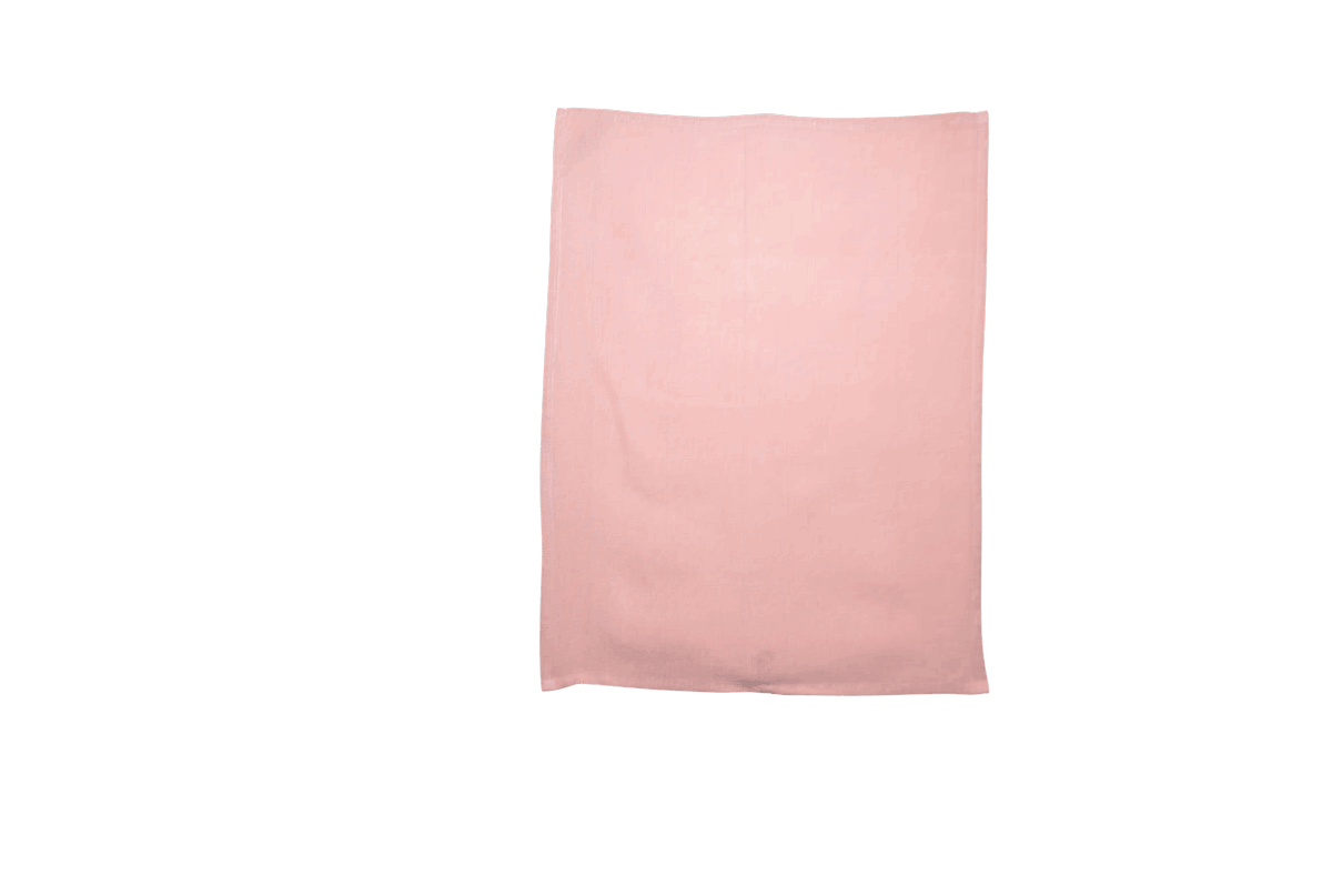 Solwang Geschirrtuch Leinen Rosa 50x70cm