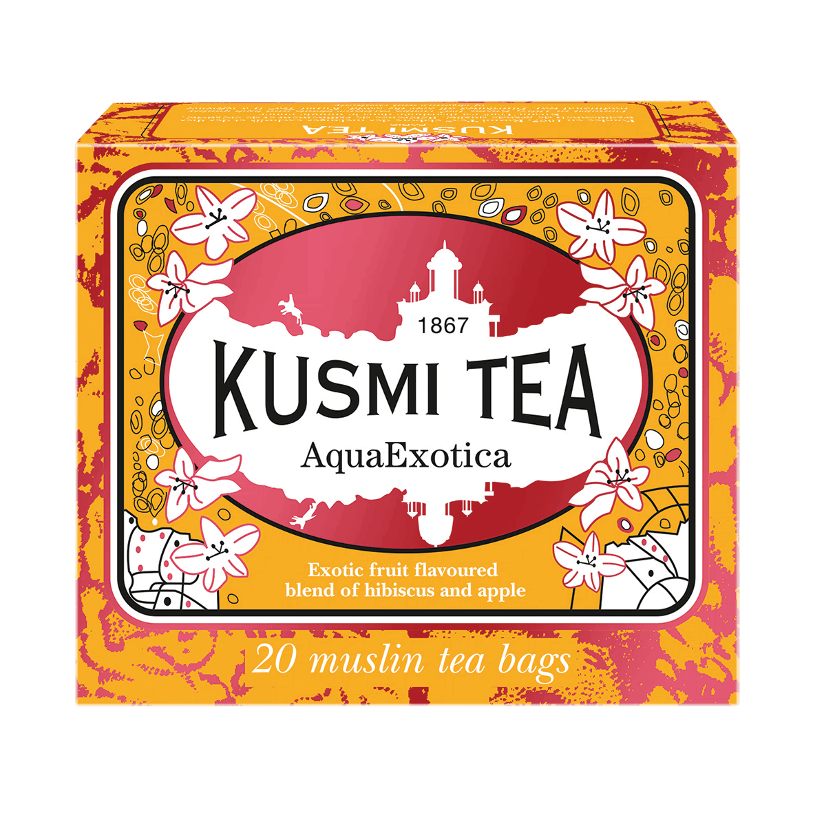 KUSMI Tea Aqua Exotica Tee Beutel 20 Stück