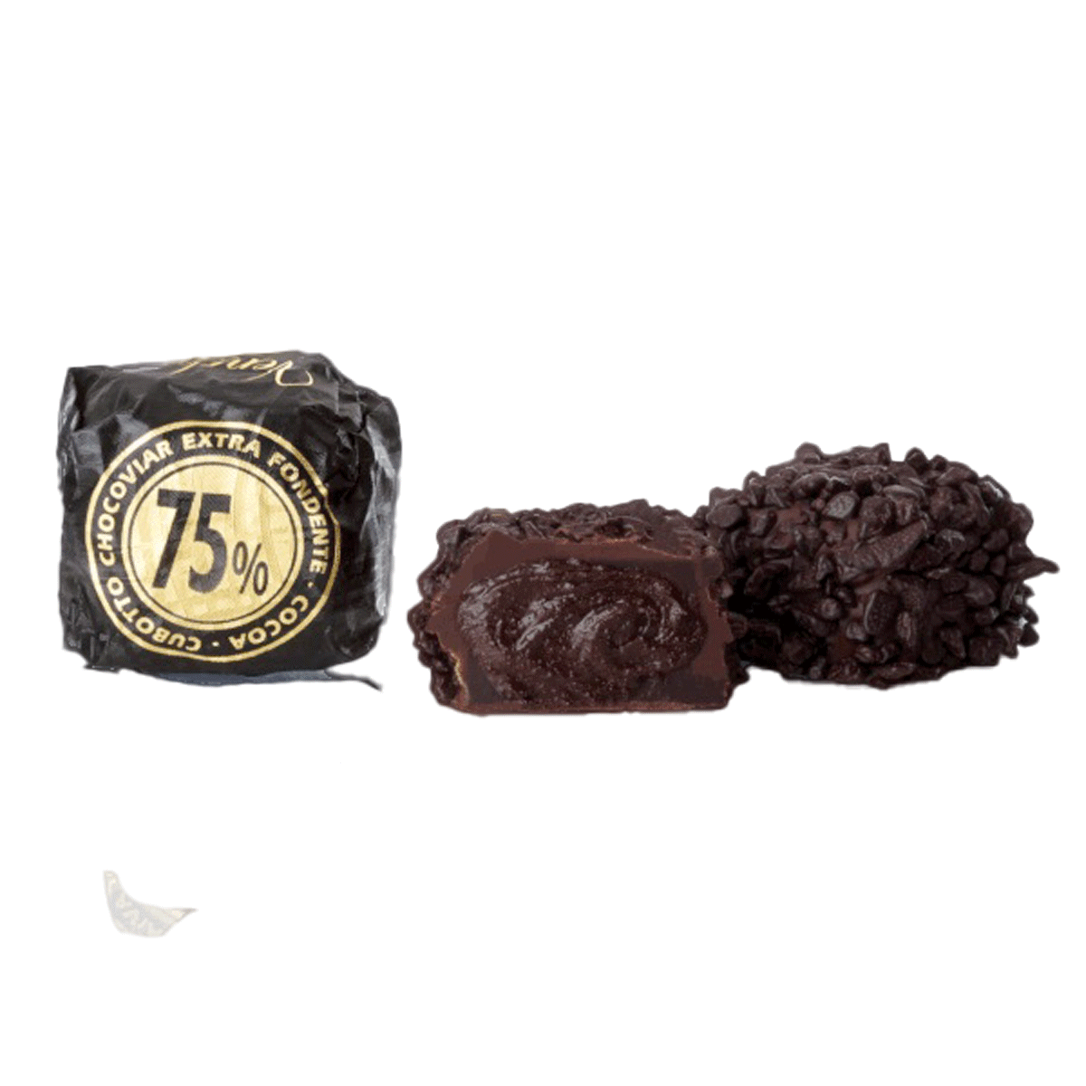 Venchi Cubotto Chocoviar 75% 1 kg (Einkauf immer 5 VEs)