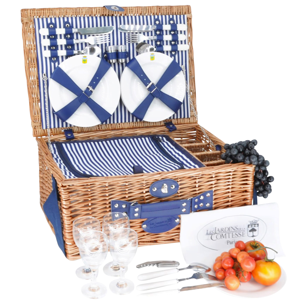 Oschätzchen Picknickkorb Fontainebleau 4 Personen