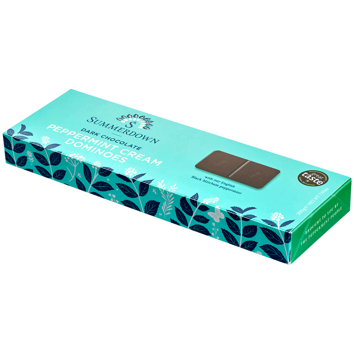 Summerdown Zartbitter Pfefferminz Täfelchen 200g