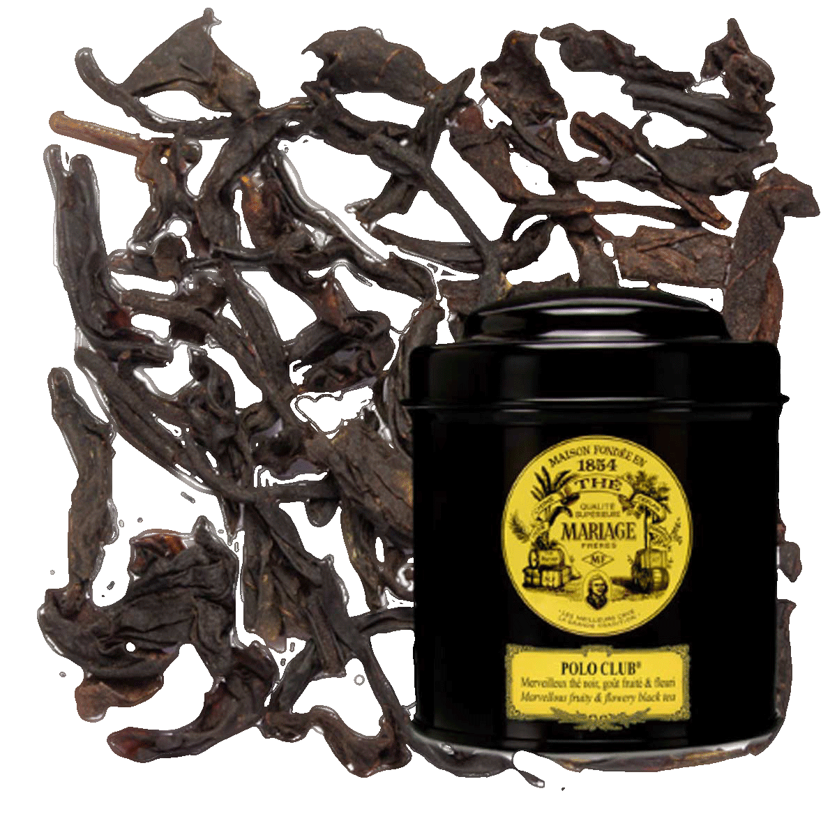 Mariage Frères Polo Club Noir 100g