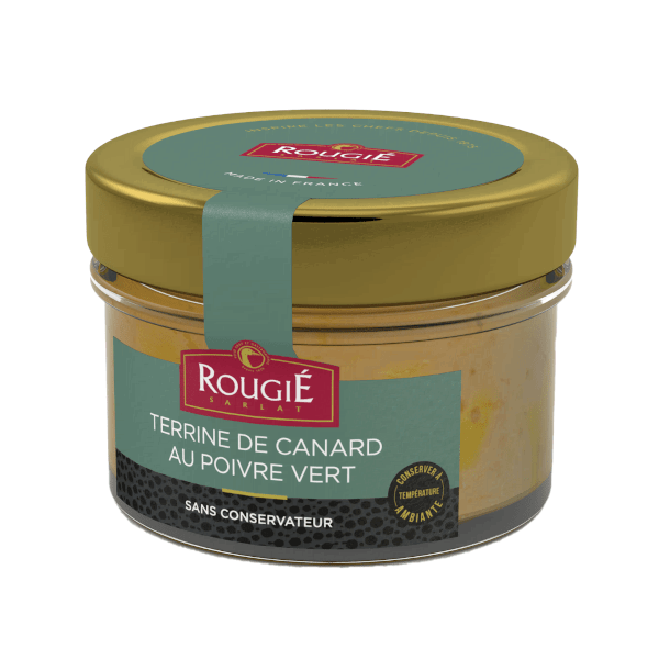 Rougie Ententerrine mit grünem Pfeffer 180g