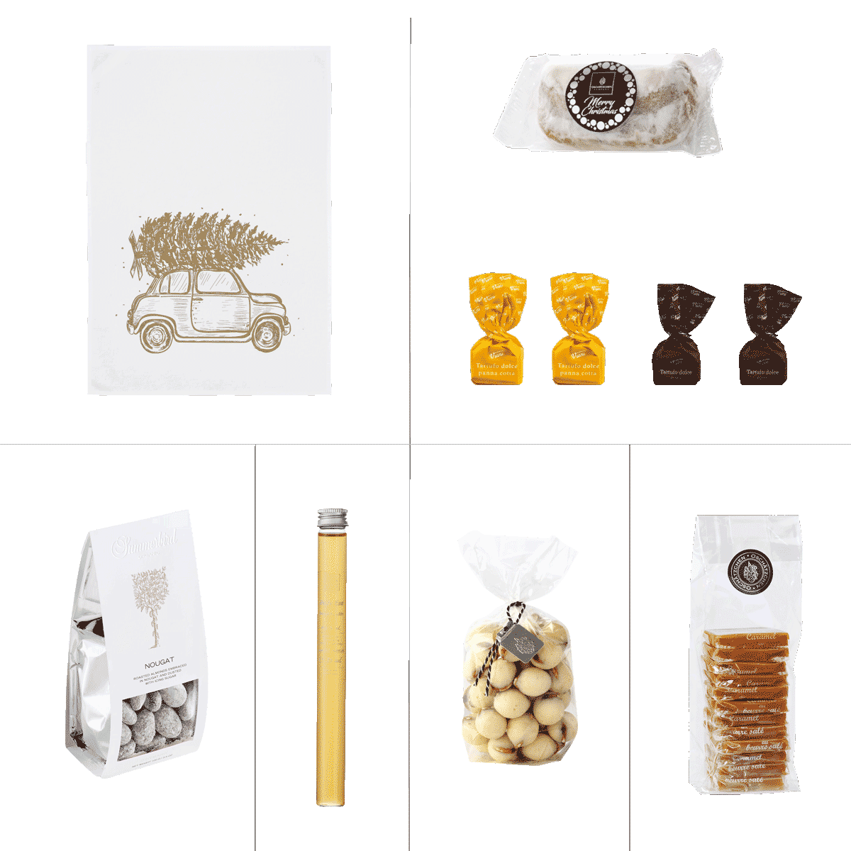 Goldene Weihnachtsgrüße 