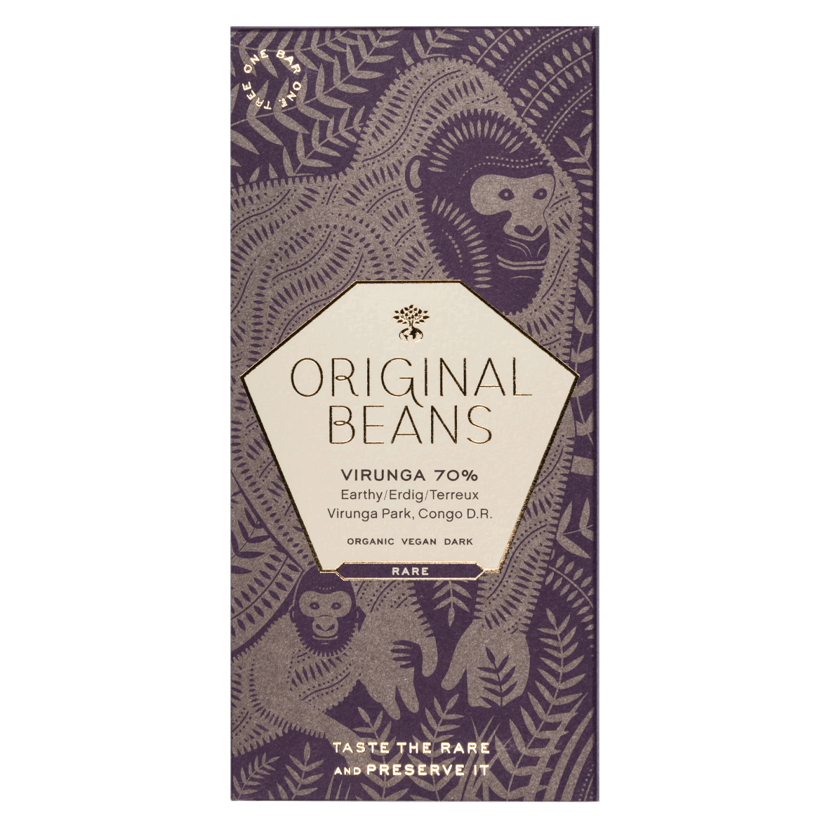 Original Beans Cru Virunga 70% 70g