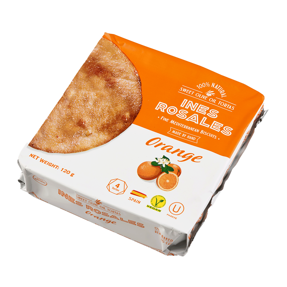 Ines Rosales Tortas de Aceite mit Orange 120g