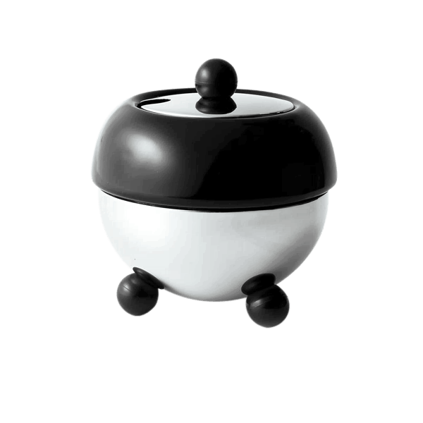 Mariage Frères Art Deco Zuckerdose Schwarz