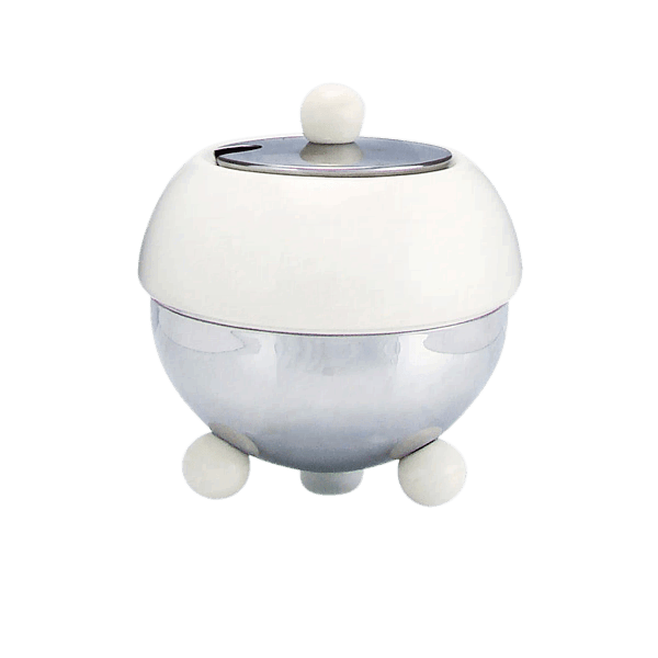 Mariage Frères Art Deco Zuckerdose Weiß