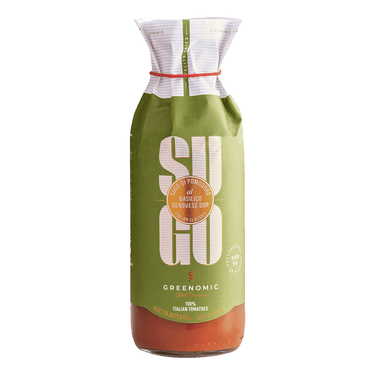 Greenomic Sugo Basilico Genovese 500g