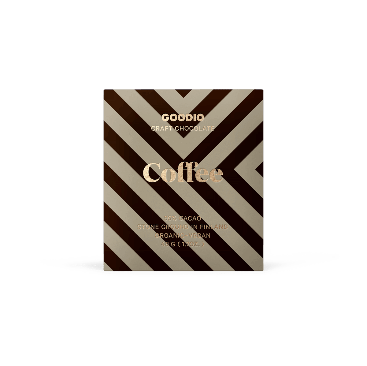 Goodio Schokoladentafel Kaffee Bio 56% 48g