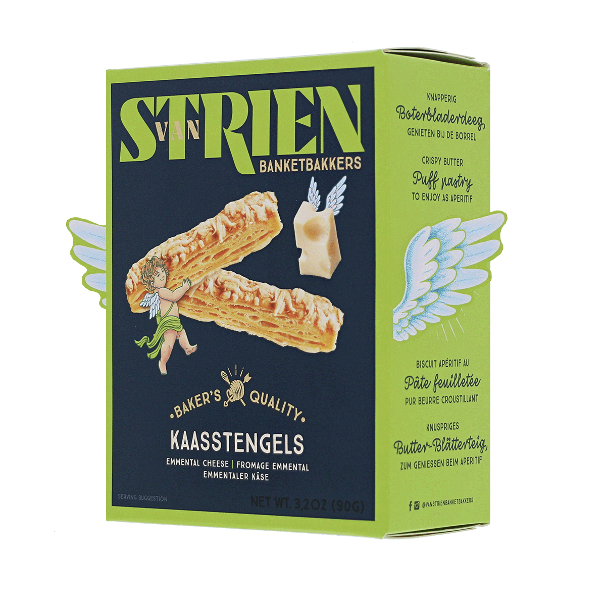van Strien Käsestangen mit Emmentaler 90 g