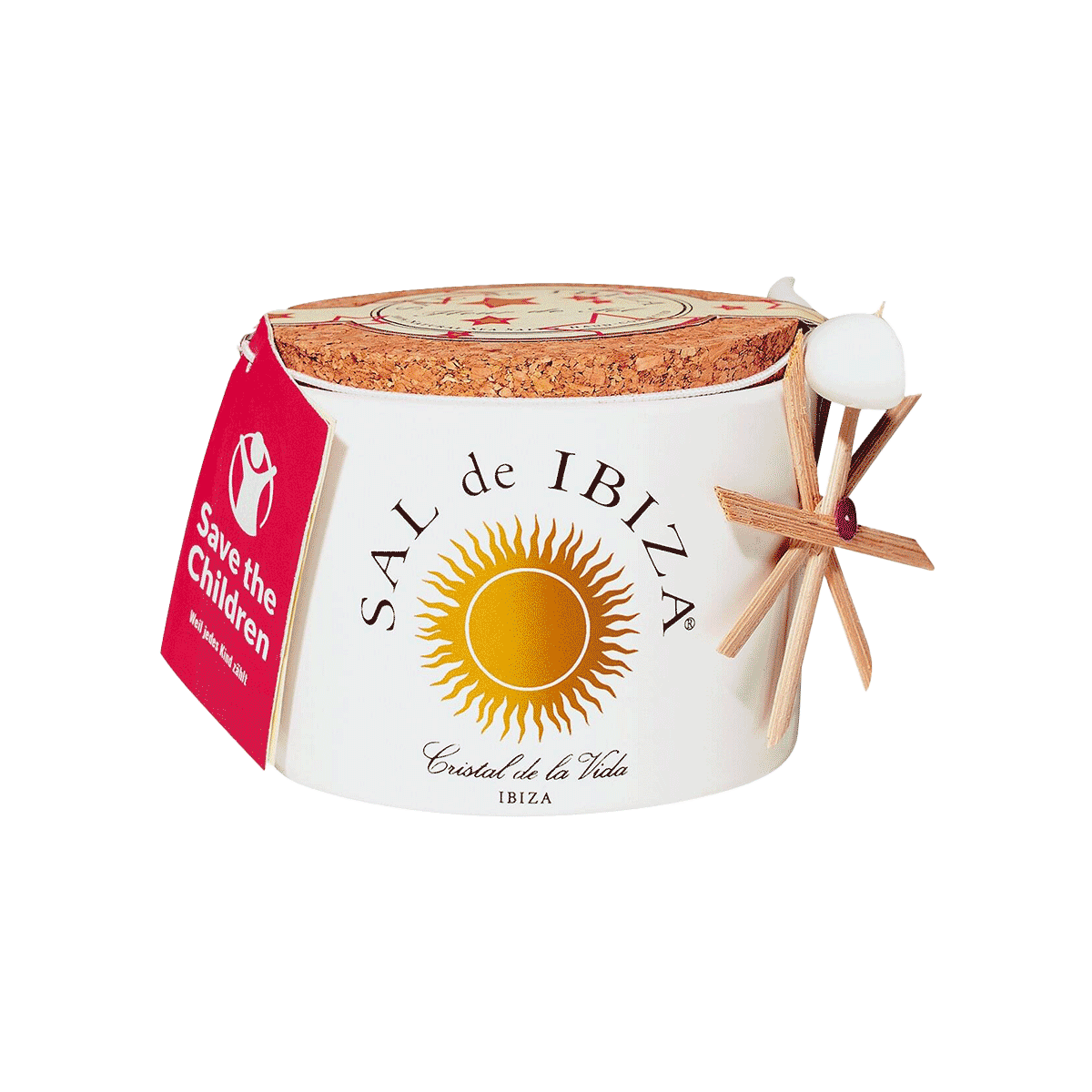 Sal de Ibiza Fleur de Sel Feliz Navidad mit winterlichen Gewürzen 140g