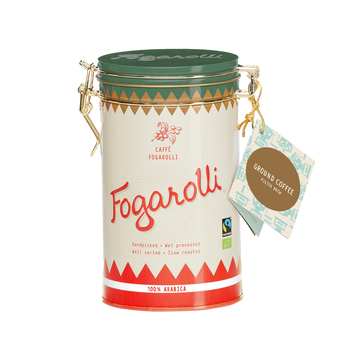 Fogarolli Kaffee Arabica gemahlen Dose 250g