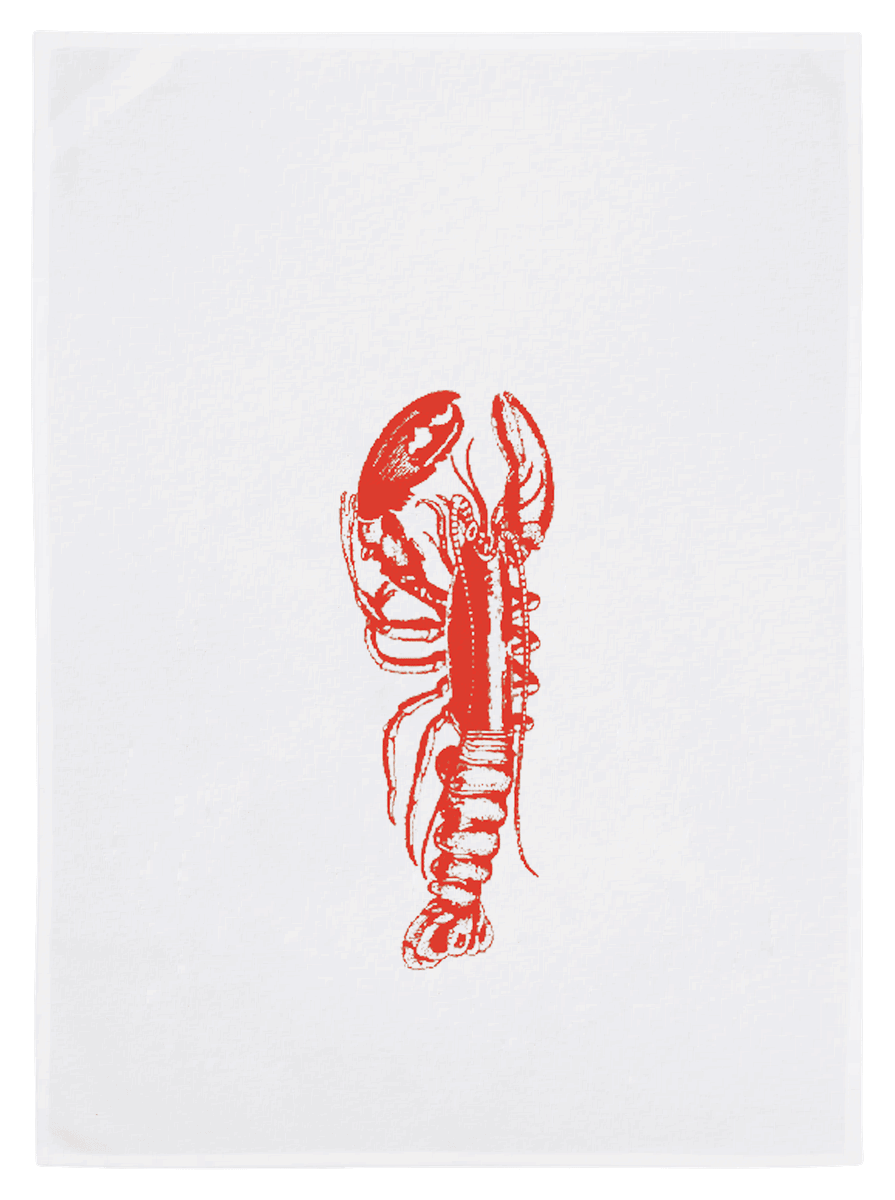 Oschätzchen Geschirrtuch Hummer