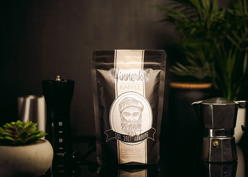 Eine Tüte Wachmacher Espresso-Tuete