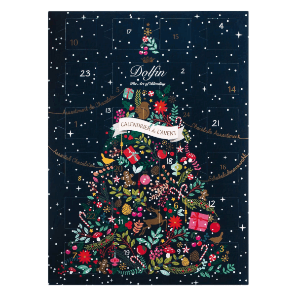 Dolfin Adventskalender mit Napolitains VM und ZB 108g