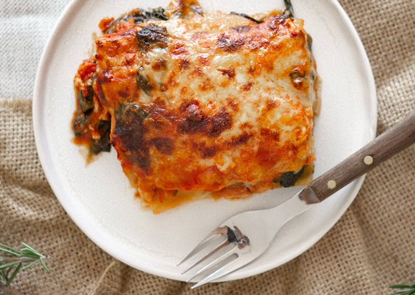 Gemüse-Lasagne leicht gemacht Vegane Gemüselasagne