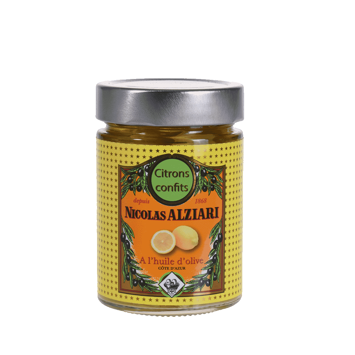 Nicolas Alziari Salzzitronen in Olivenöl 300g 