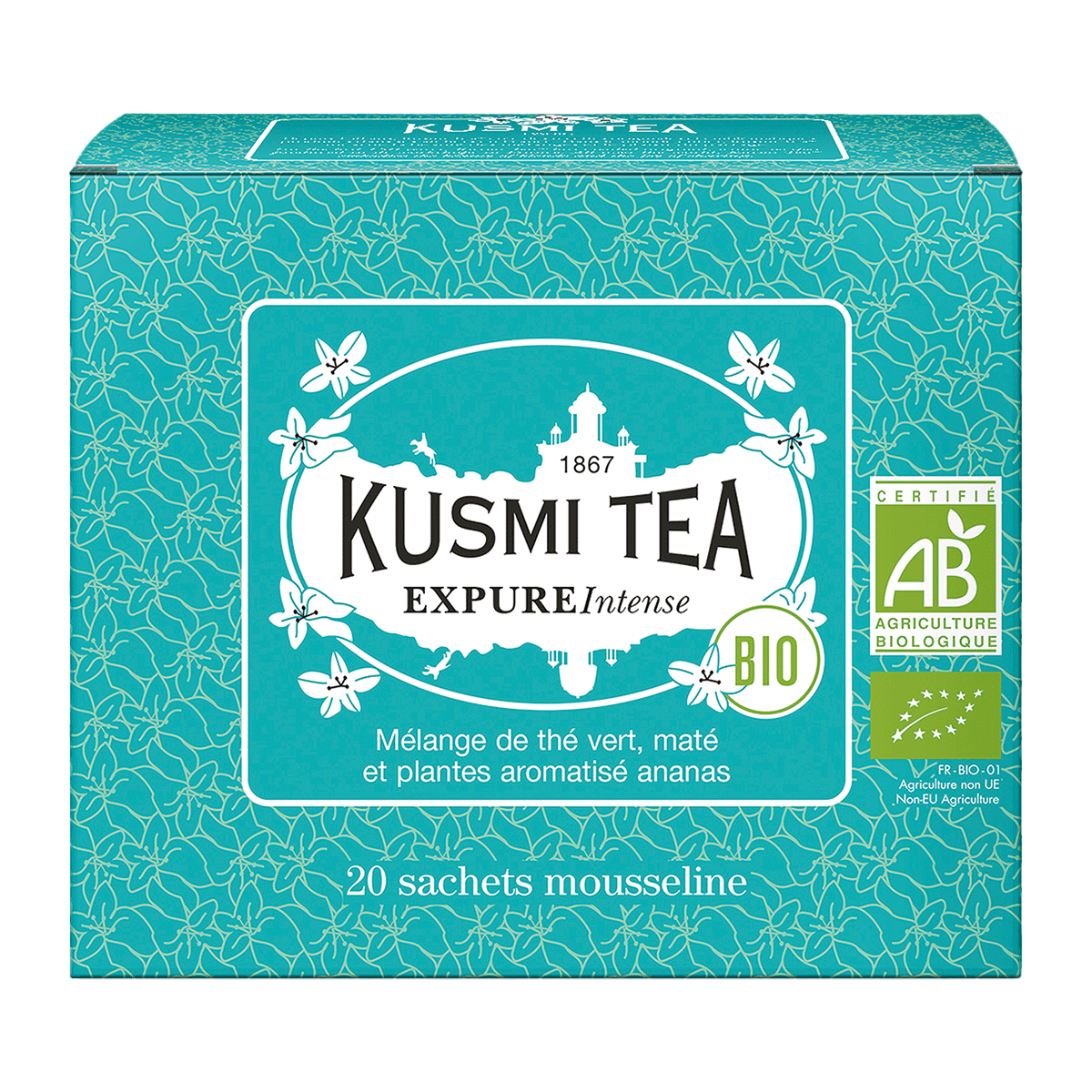 KUSMI Tea Expure Intense Bio Tee Beutel 20 Stück