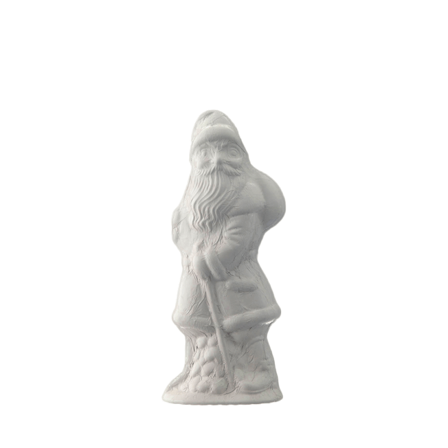 Weihnachtsmann Vollmilchschokolade Weiß 15cm 70g