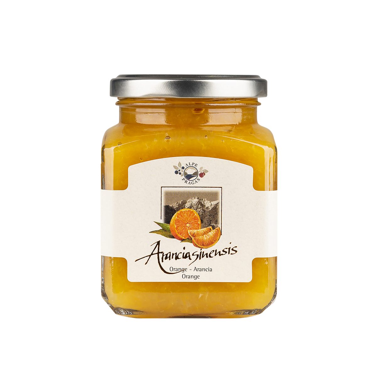 Alpe Pragas Fruchtaufstrich Orange 335g