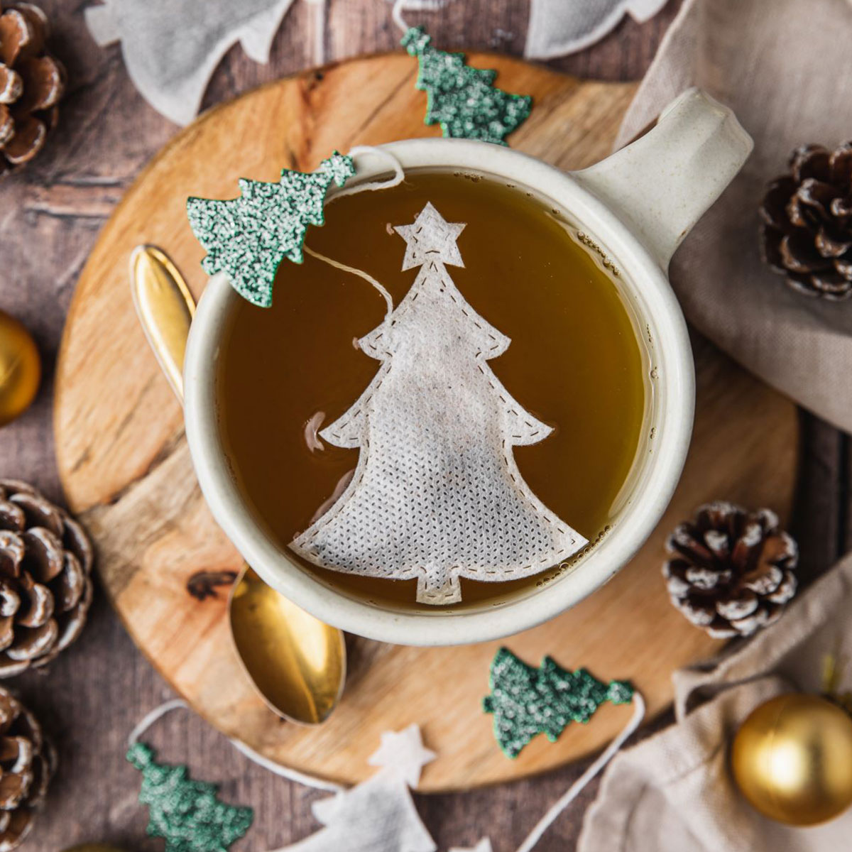Tea Heritage Tannenbaum Weihnachtstee Beutel 5 Stück 10g
