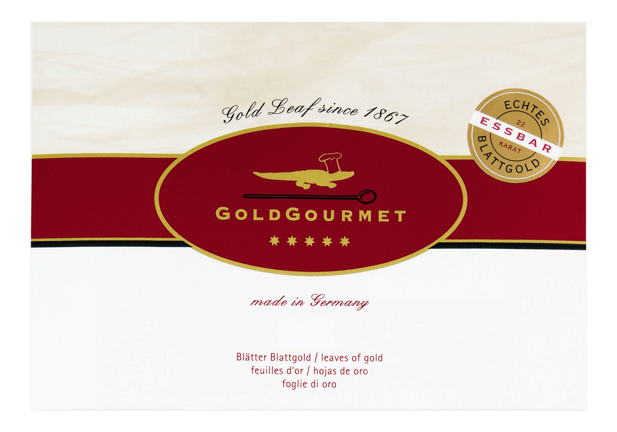 Goldgourmet Blattgold 12 Blatt