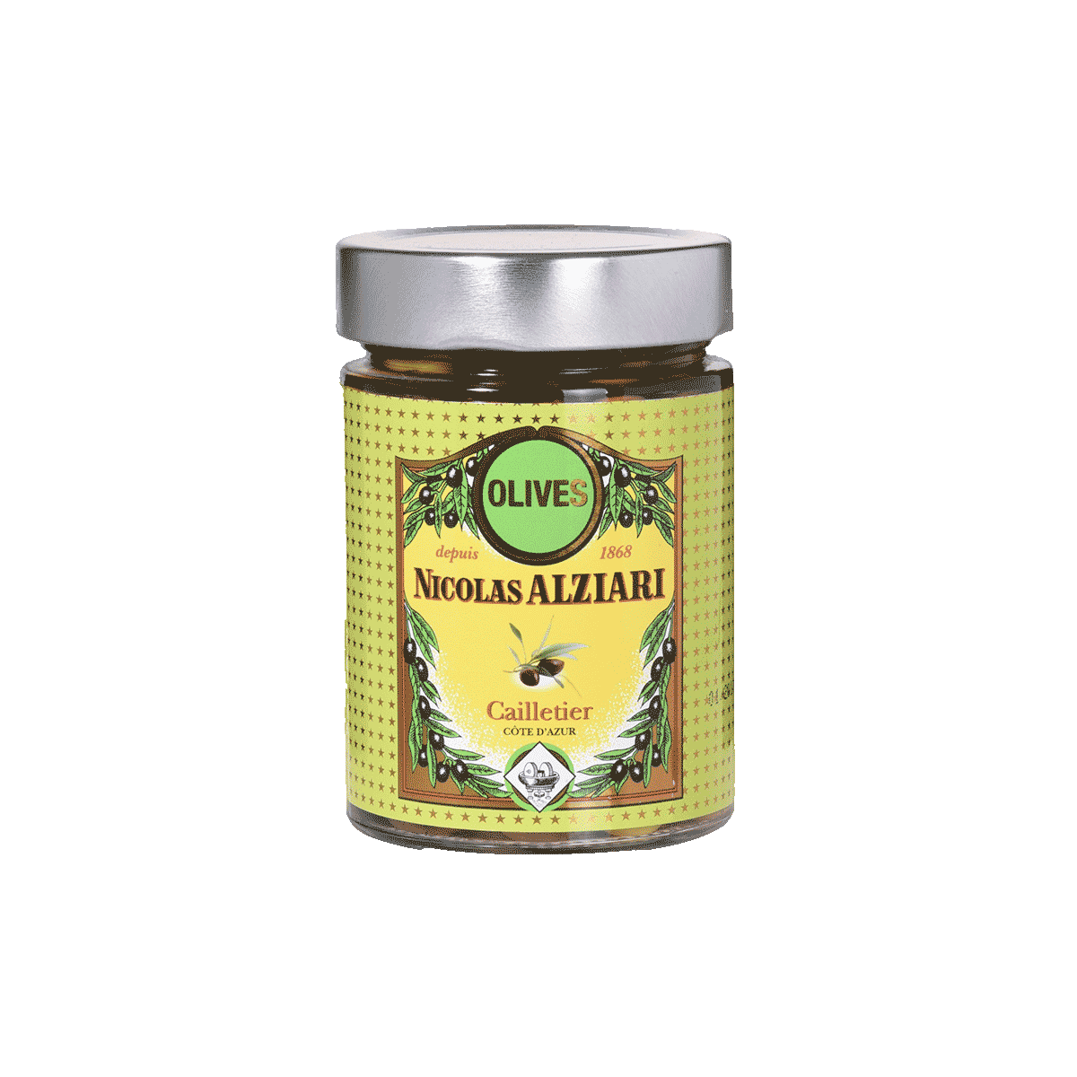 Nicolas Alziari Cailletier Oliven 220g 