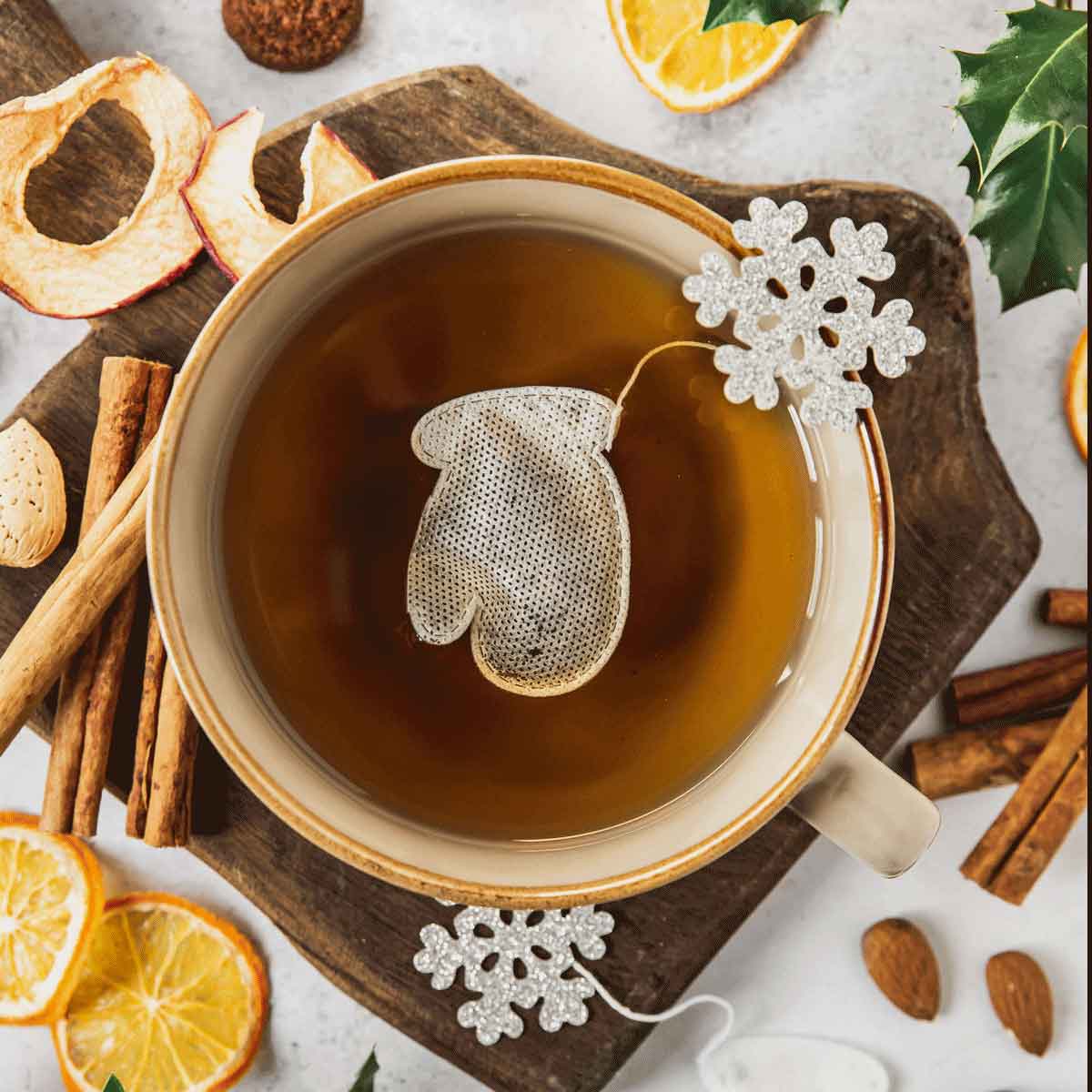 Tea Heritage Handschuh Weihnachtstee Beutel 5 Stück 10g
