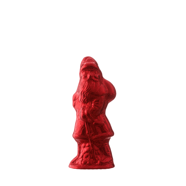 Weihnachtsmann Vollmilchschokolade Rot 8,5cm 20g