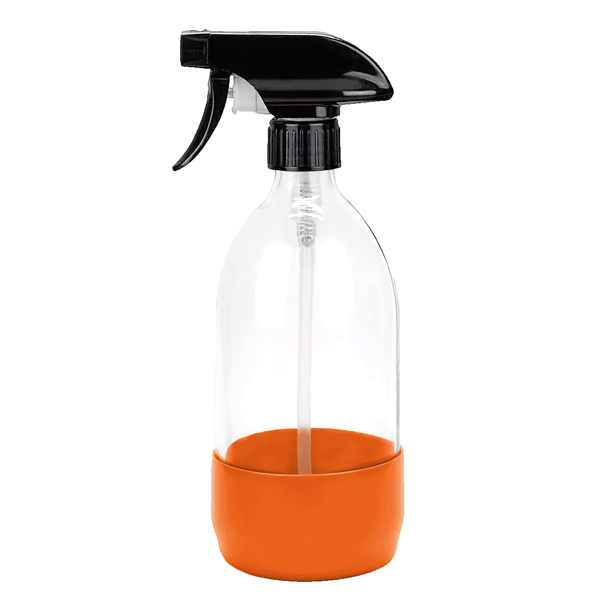 Pension für Produkte Sprühflasche Weißglas orange 500ml