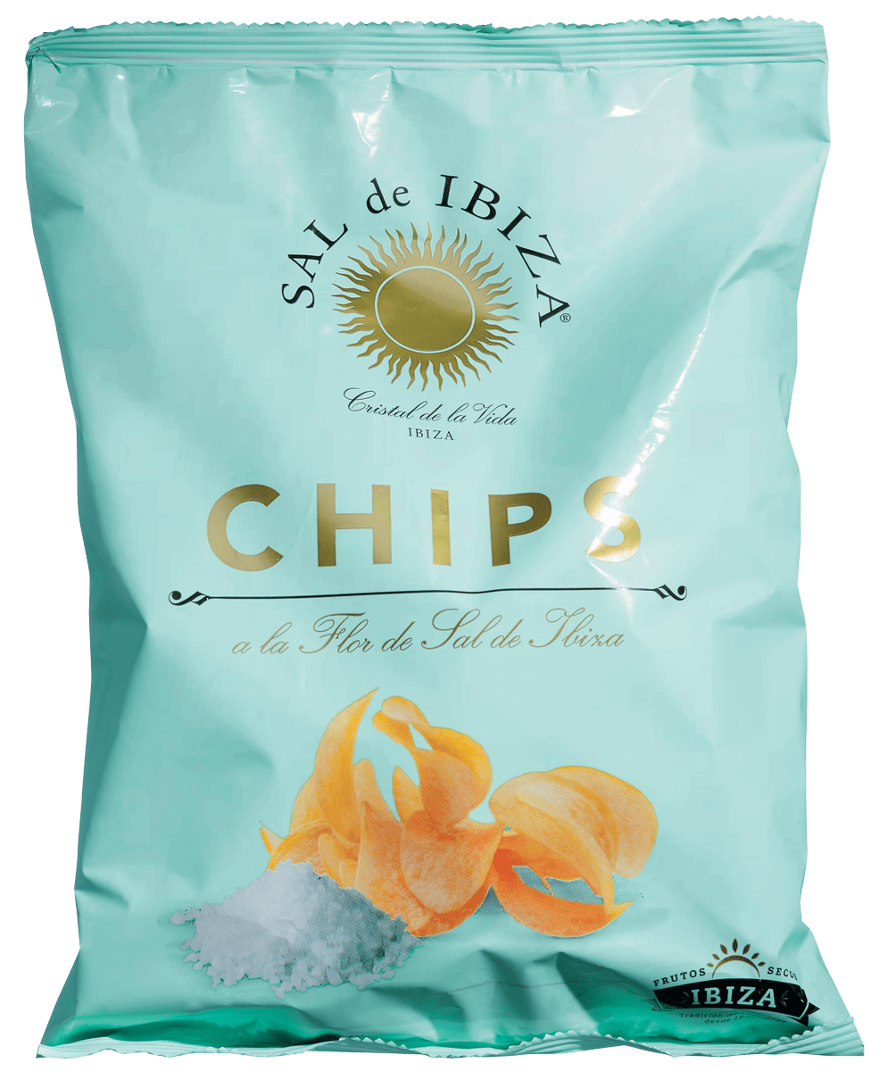 Sal de Ibiza Chips mit Fleur de Sel 125g