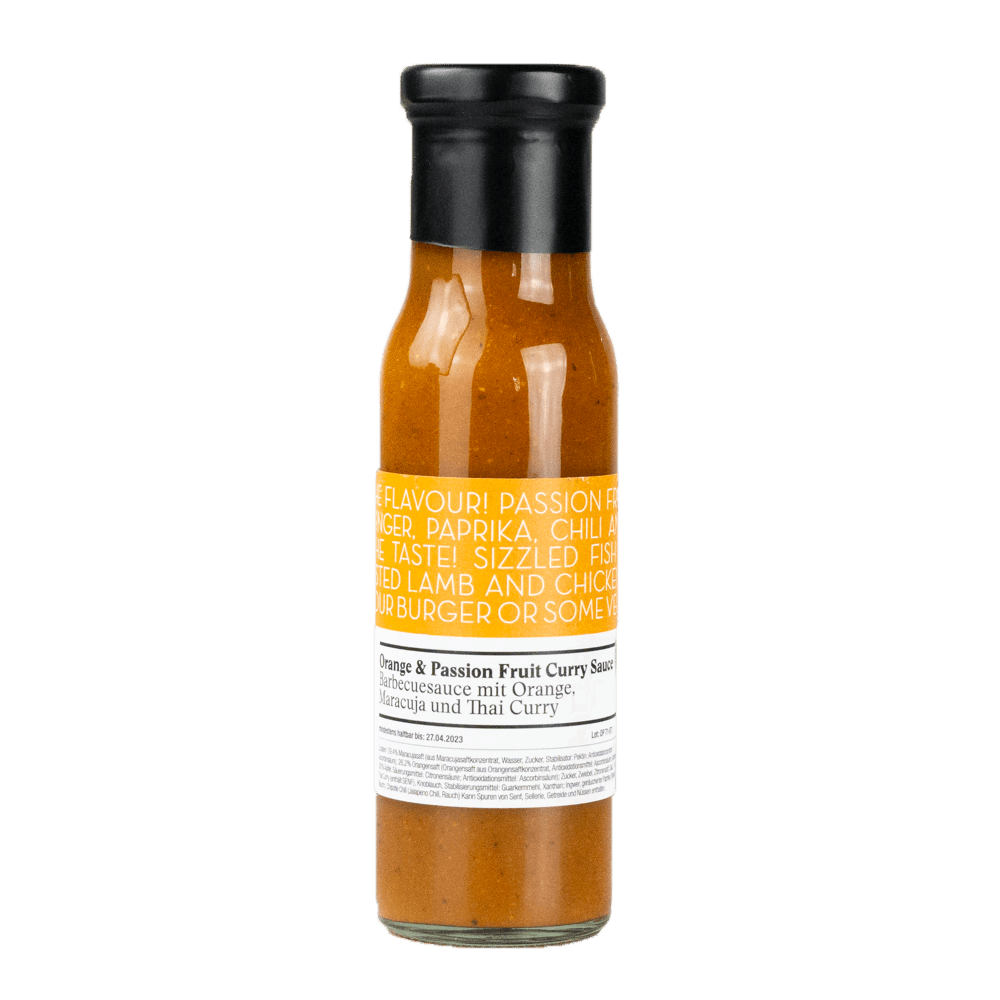 Gewürzmühle Rosenheim Orange&Passion Fruit Curry Sauce 240ml