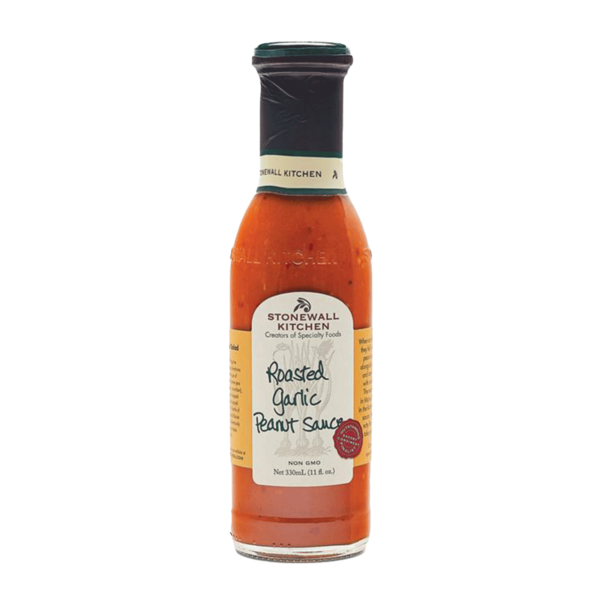 Stonewall Kitchen Roasted Knoblauch Erdnuss Sauce 330ml
