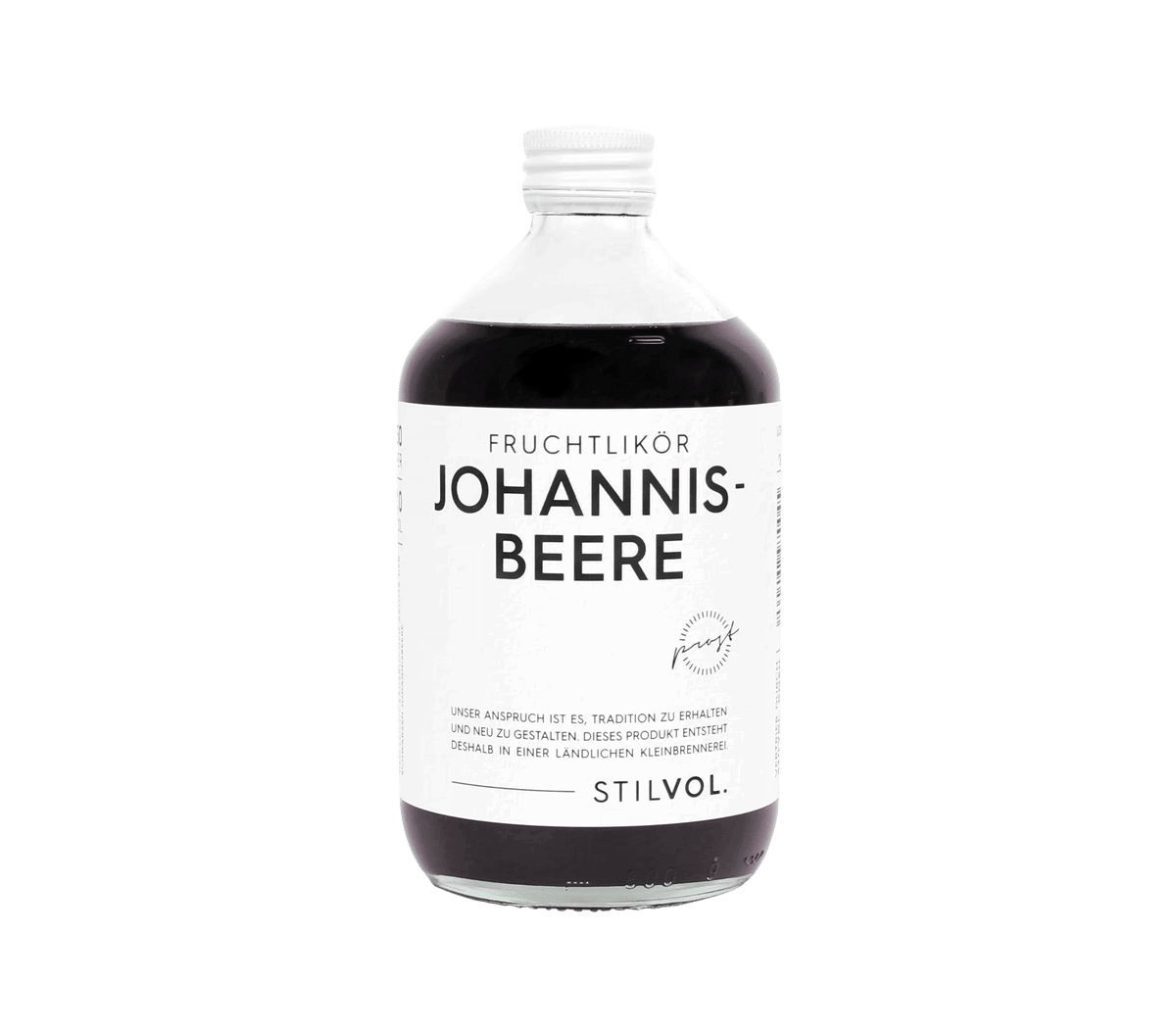 Stilvol Fruchtlikör Johannisbeere 0,5l