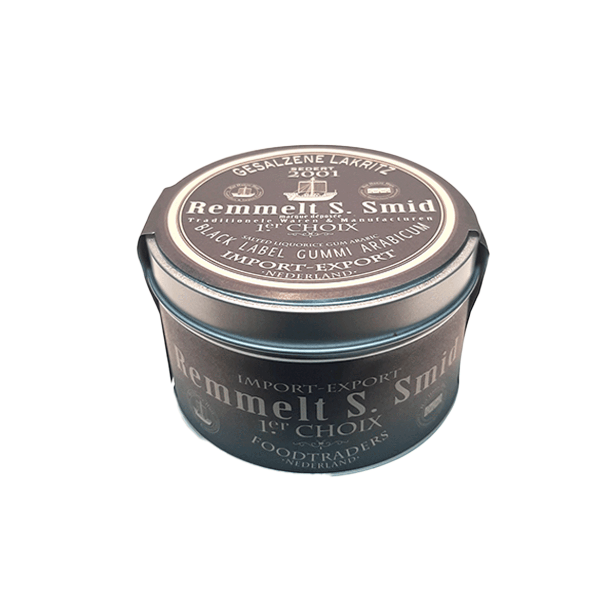 Remmelt S. Smid Niederländisches Salzlakritz ohne Gelatine 300g 