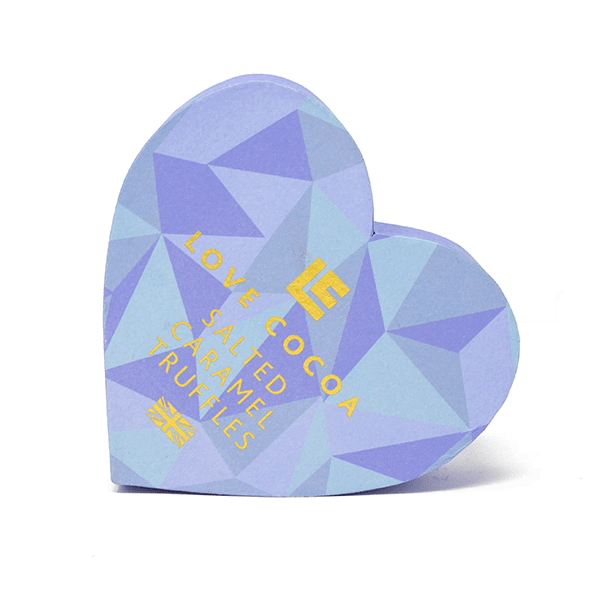 Love Cocoa Salzkaramell Trüffel Herzbox 70g