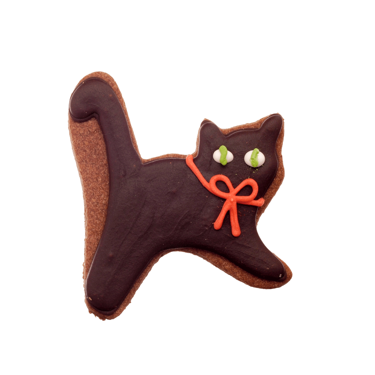 Oschätzchen Keks Schwarze Katze 40g 7,5x8,5cm