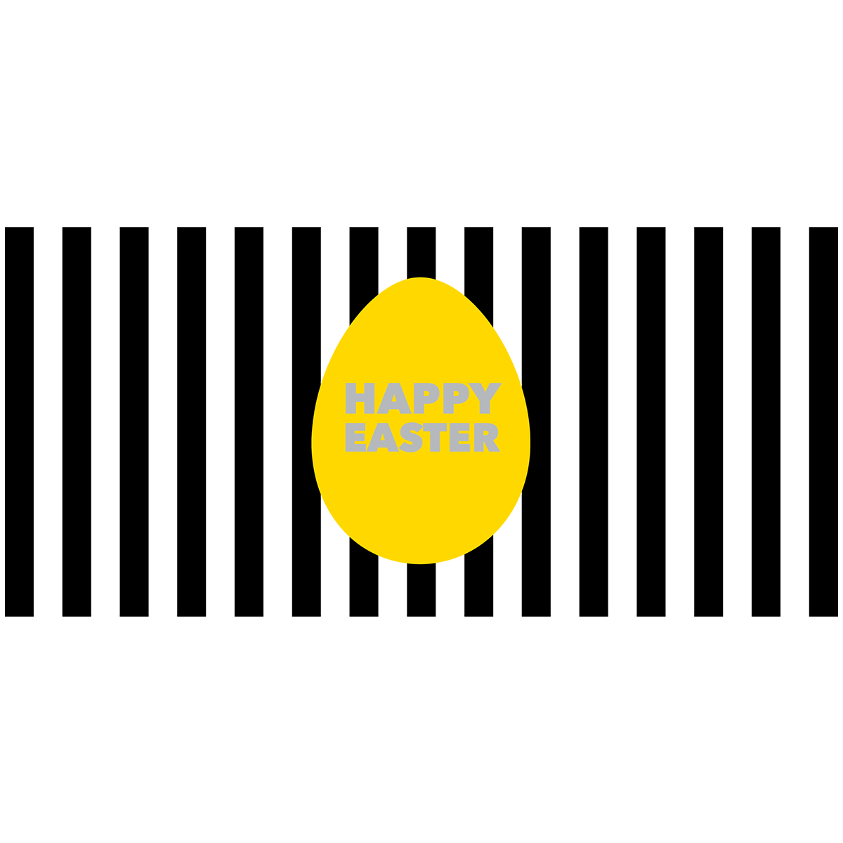 Grußkarte Happy Easter